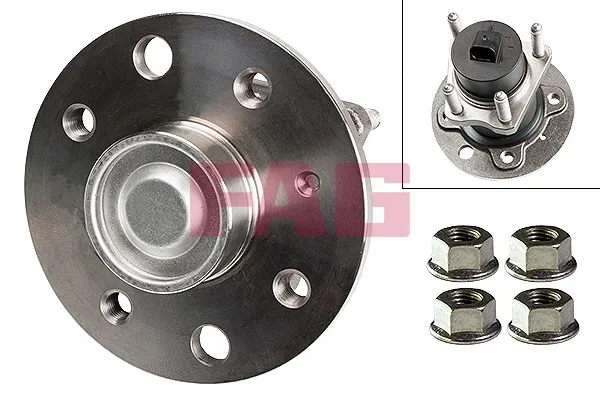  Cubo de rueda trasero Opel Astra 