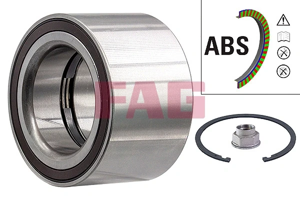 Cojinete de rueda delantero FAG 713645040