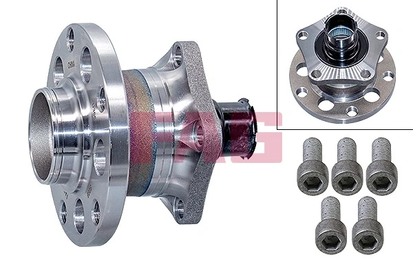 Cubo de rueda trasero VKBA3489 SKF