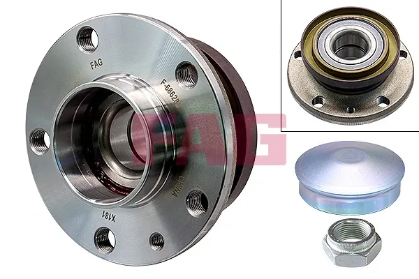 Cubo de rueda trasero Alfa Romeo 147 937