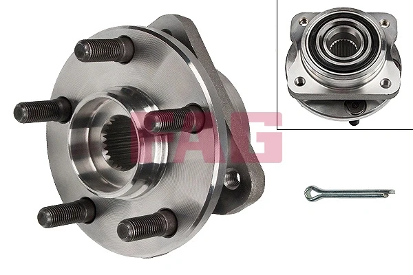 Cubo de rueda delantero Dodge Caravan C/V 