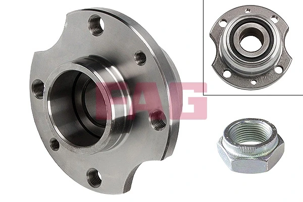 Cubo de rueda trasero Fiat Fiorino (146 Uno)
