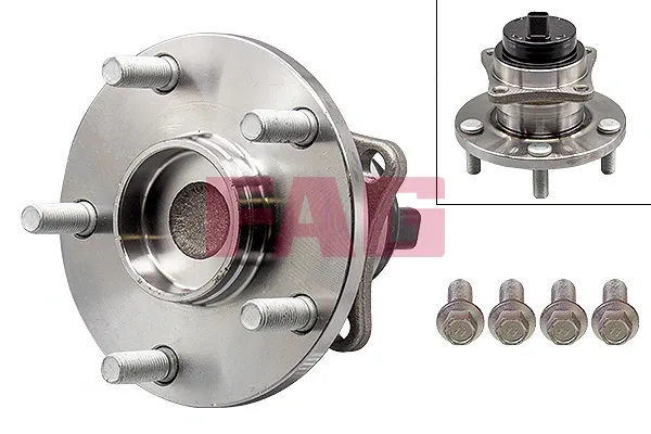 Cubo de rueda trasero 713618850 FAG