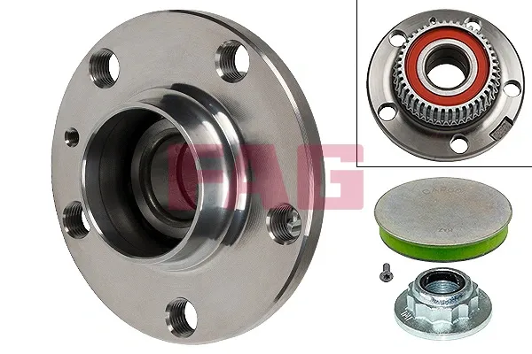 Cubo de rueda trasero 713610220 FAG