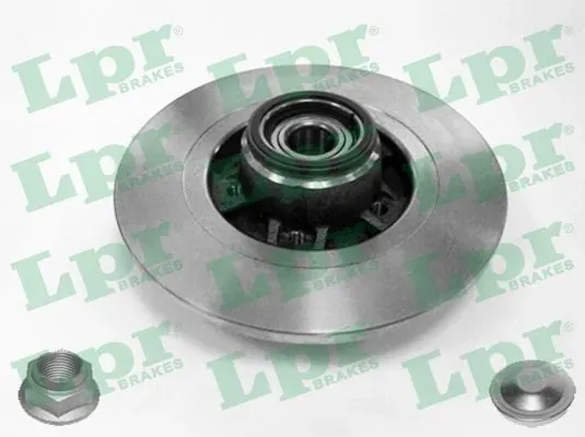 Disco de freno trasero R1033PCA LPR