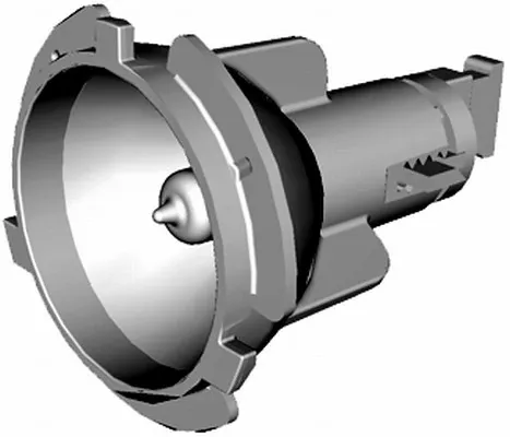 Bombilla halógena, luz alta/baja 9DR166634001 HELLA