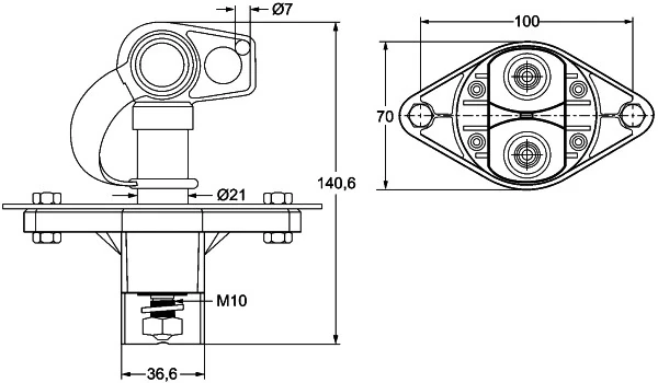 Interruptor de masa HELLA 6EK002843121