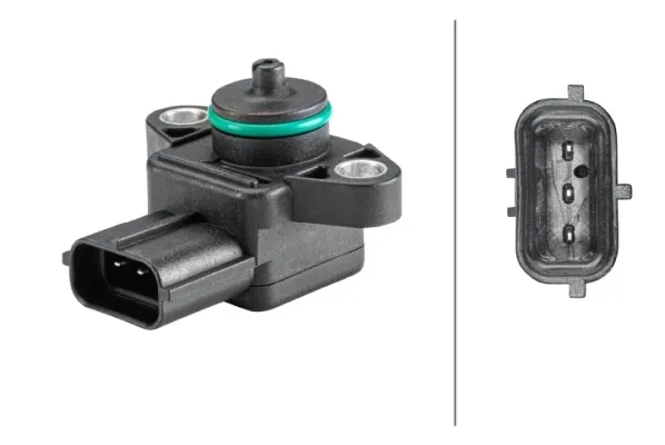 Sensor de presión del colector de admisión 6PP358152231 HELLA