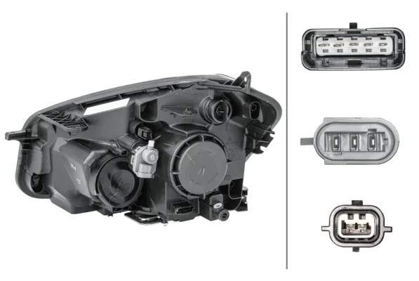 Faro derecho 26010BR60B Renault (RVI)