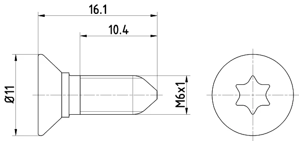 Tornillo (tuerca) de sujeción Audi Q5 (8RB)