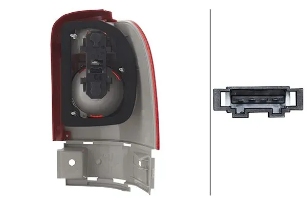Piloto trasero exterior izquierdo 2VA964957011 HELLA