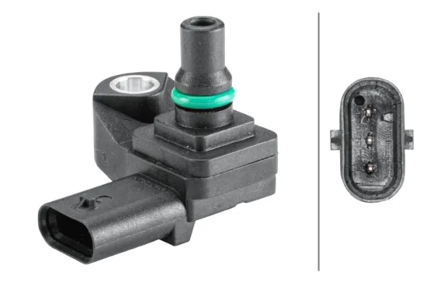 Sensor de presión de sobrealimentación 6PP358152401 HELLA