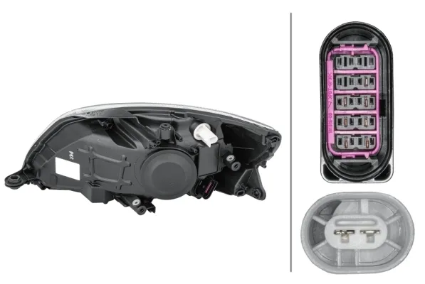 Faro derecho 1ED010417341 HELLA