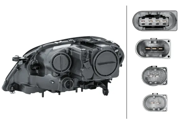 Faro derecho Mercedes ML/GLE W164