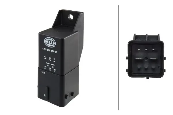 Relé de bujías incandescentes para Renault Trafic II FL