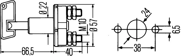 00000001934292 Scania interruptor de masa