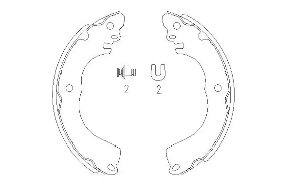 Zapatas de freno KBS7416 Kavo Parts