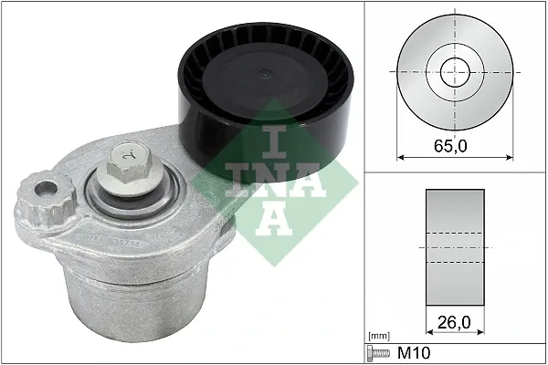 Tensor de correa poli V 534071410 INA