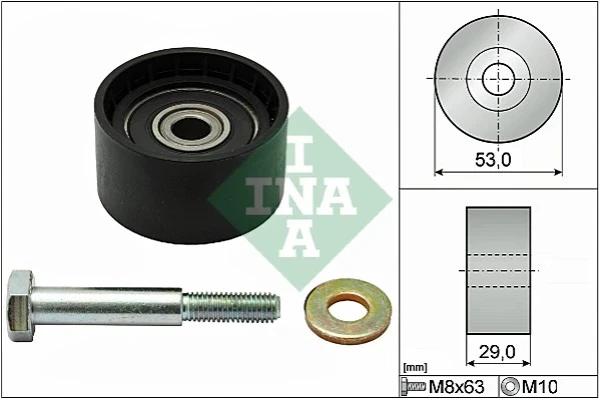 532 0287 10 INA rodillo intermedio de correa dentada