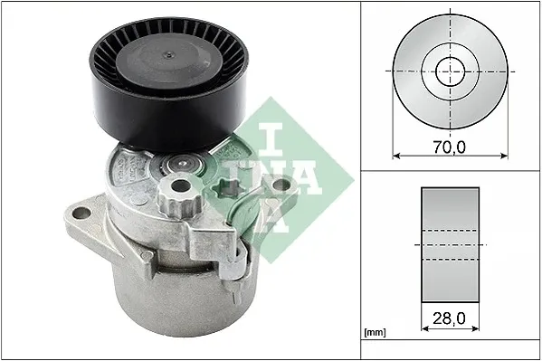 Tensor de correa poli V 533001710 INA