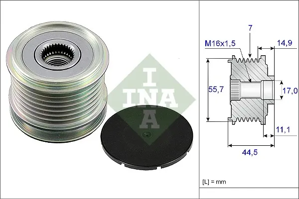 Polea alternador 535004210 INA