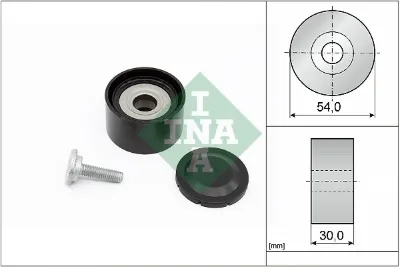 Polea tensora auxiliar de la correa poly V INA 532023410