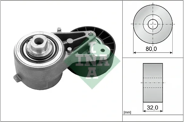 Tensor de correa poli V 534007720 INA