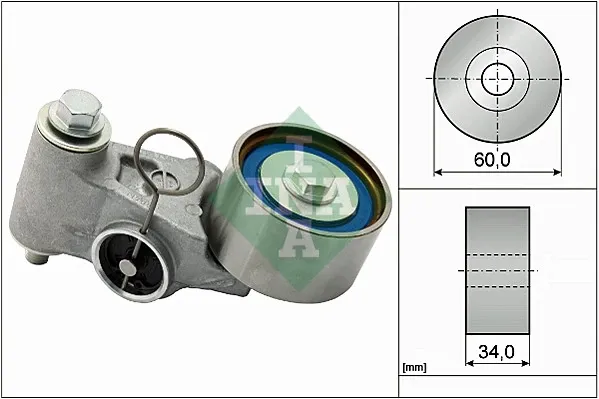 Tensor de correa poli V 531065520 INA
