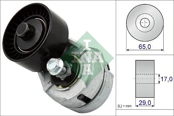 Tensor de correa poli V 534010920 INA