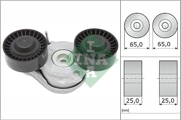 Tensor de correa poli V 534069610 INA