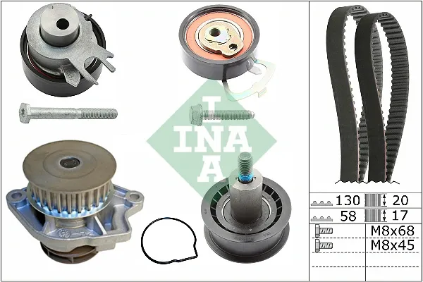 Kit de distribución 530053830 INA