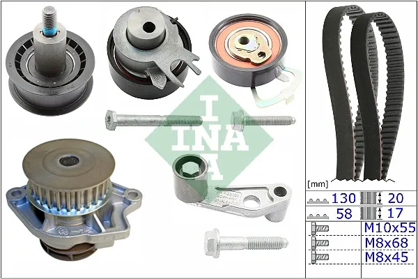 Kit de distribución 530008931 INA