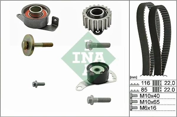 530 0104 10 INA kit correa de distribución