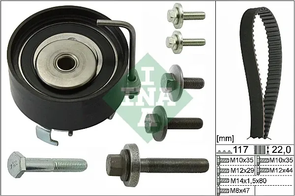 Kit de distribución 530049510 INA