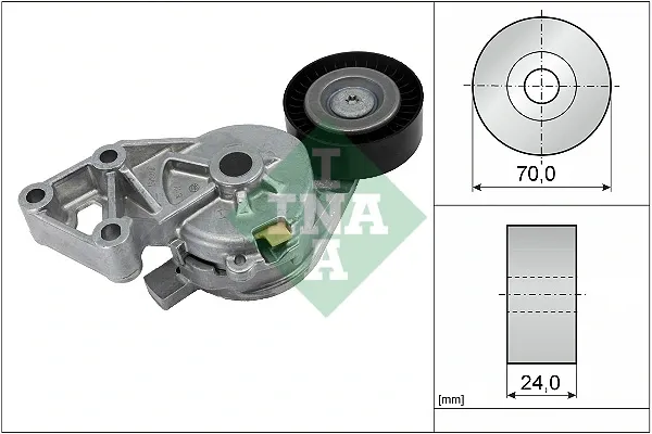 Tensor de correa poli V 534013230 INA