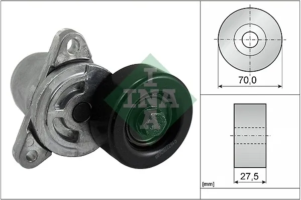 Tensor de correa poli V 534030610 INA