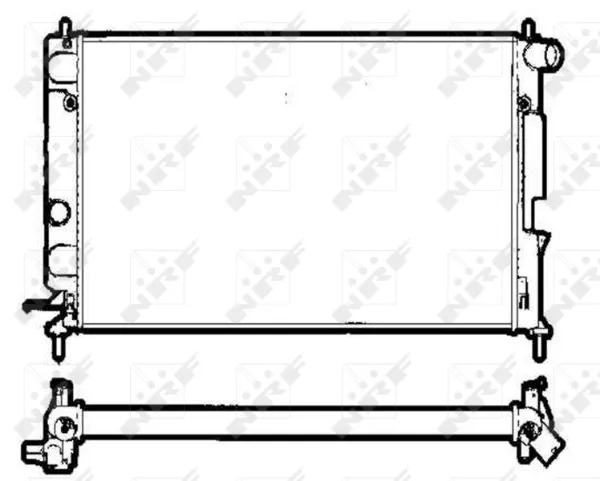 Radiador 58290 NRF