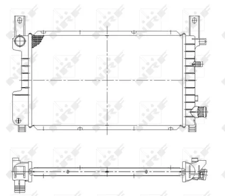 Radiador 55314 NRF