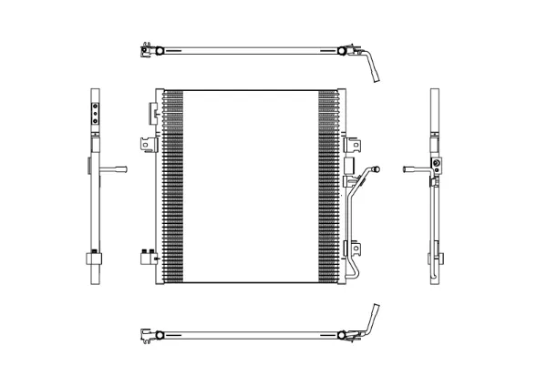 Condensador aire acondicionado K68033237AA Fiat/Alfa/Lancia