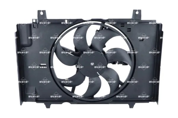 Difusor del radiador del aire acondicionado con ventilador y motor 47984 NRF