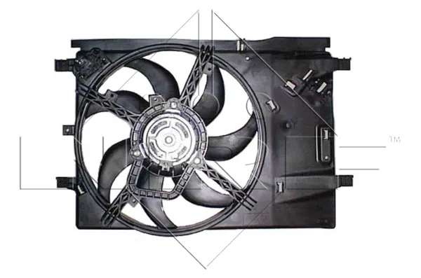 Ventilador de radiador 47236 NRF