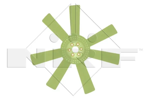 Ventilador del radiador 49809 NRF