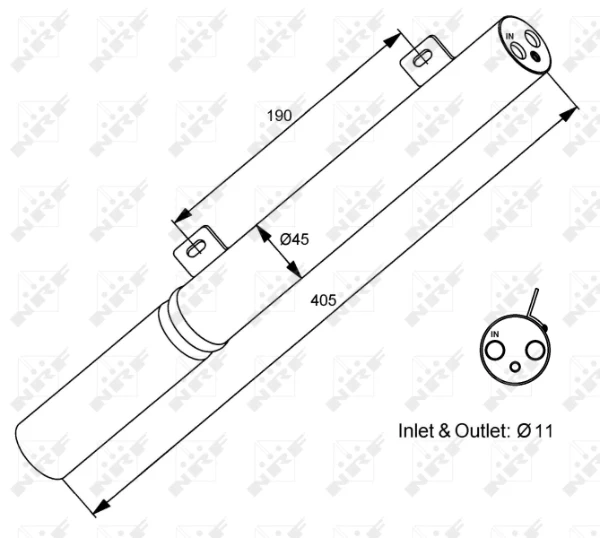 Receptor-secador del aire acondicionado Smart ROADSTER (452)