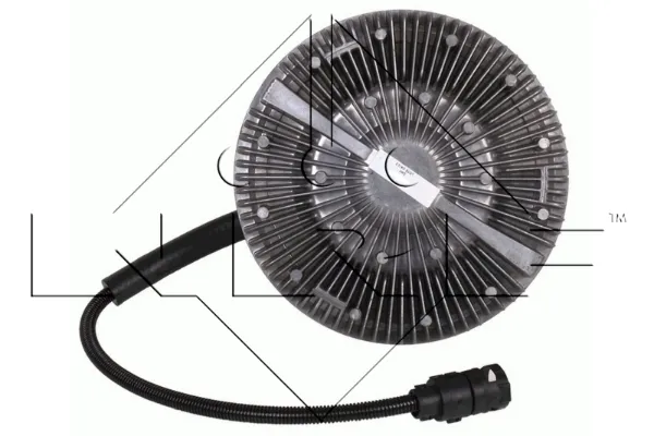 Embrague viscoso de ventilador 49023 NRF