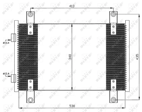 Condensador aire acondicionado Peugeot Boxer I
