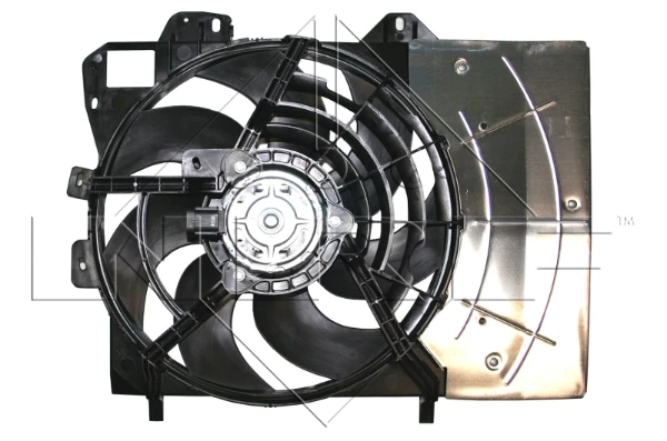 Ventilador (rodete +motor) refrigeración del motor con electromotor completo Citroen C3 Picasso (SH)