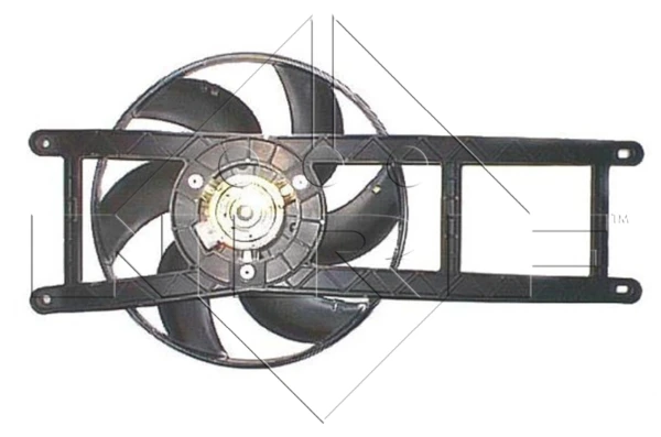 Ventilador (rodete +motor) refrigeración del motor con electromotor completo Fiat Panda 2 (169A)