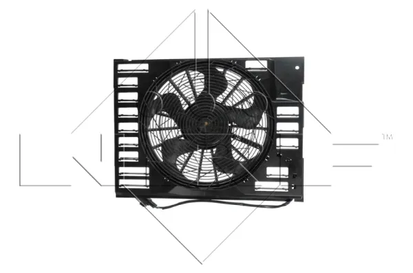 Ventilador eléctrico de aire acondicionado completo (motor y aspa) 47215 NRF