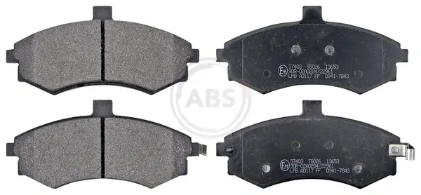 Pastillas de freno 37403 ABS