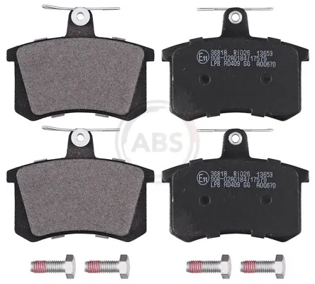 Pastillas de freno traseras 36818 ABS